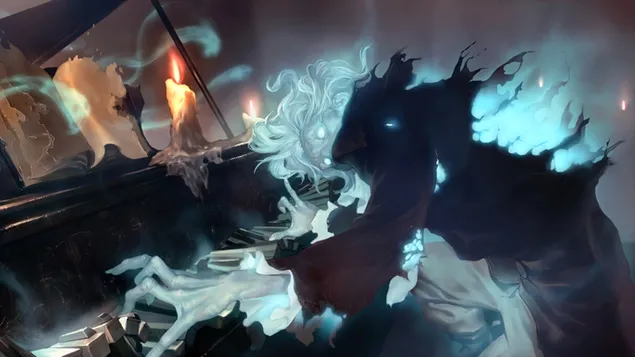 Nukankintas stebuklas („Legends of Runeterra“) – Legendų lyga (LOL) 4K ekrano užsklanda