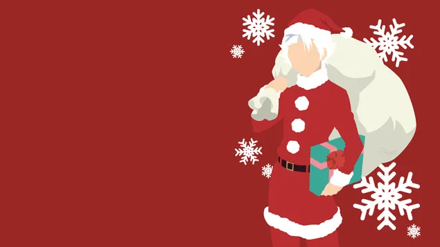 Toshirou Hitsugaya พากย์เป็น ซานตาคลอส 4K วอลเปเปอร์