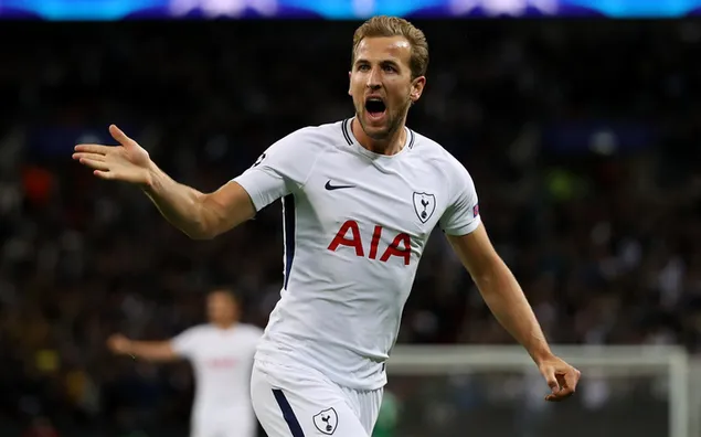 Tottenham Hotspur FC jugador de fútbol nacional inglés Harry Kane 2K fondo de pantalla
