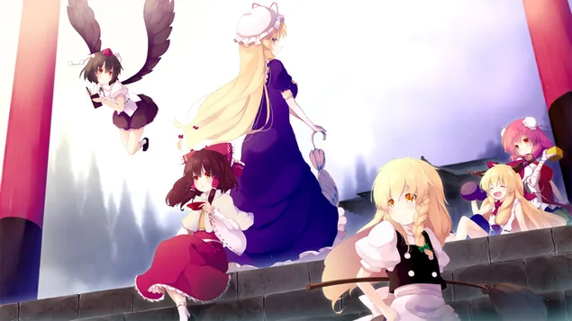 Tapeta Postavy Touhou HD