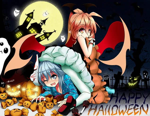 Touhou - Hata No Kokoro 4K wallpaper