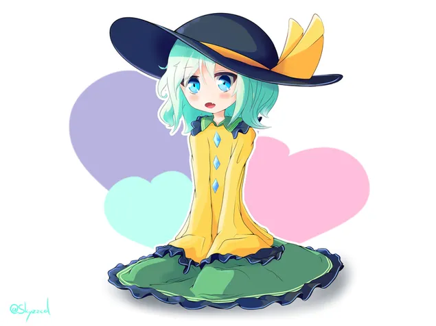 Touhou - Koishi 2K bakgrund