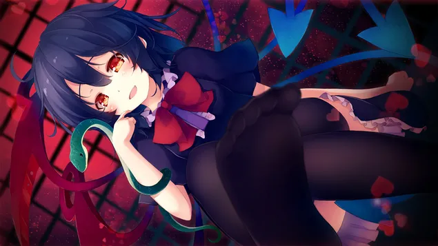 Touhou - Nue Houjuu HD วอลเปเปอร์
