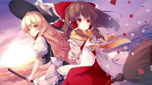 Taustakuva Touhou-projekti HD