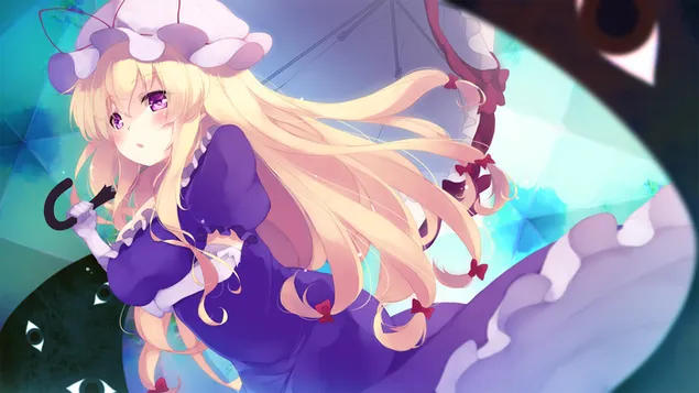 Tapeta Touhou - Yukari Yakumo HD