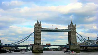 Tapeta Tower Bridge v Londýně postavený v letech 1886 až 1894, 4K
