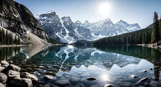 eirionn aillte bana arda go dramatuil os cionn na dtonnta gorma, dealbhaithe ag an dulra agus coroinithe le glasra lush feadh chosta iontach. ioslodail