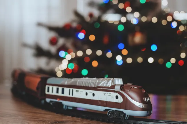 Kereta Natal Mainan