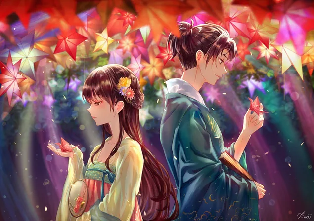 tradicne azijske oblecenie - cinsky styl stiahnut