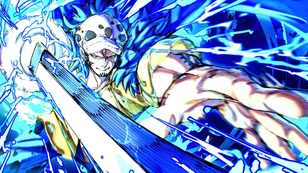 טרפלגר ד. ווטר לאו "מנתח המוות" מתוך וואן פיס 4K טפט