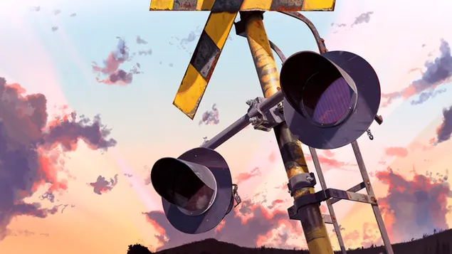 چراغ راهنمایی و رانندگی کاغذدیواری  4K