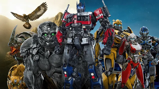 Poster nhân vật trong phim Transformers: Rise of the Beast tải xuống
