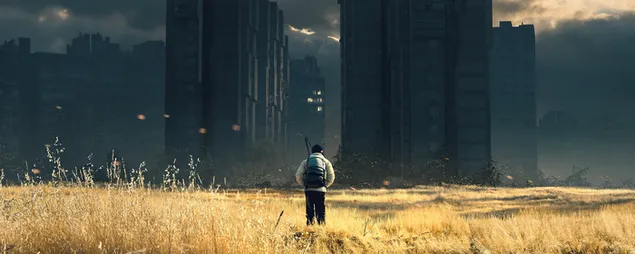 נוסע בעיירה חשוכה 4K טפט