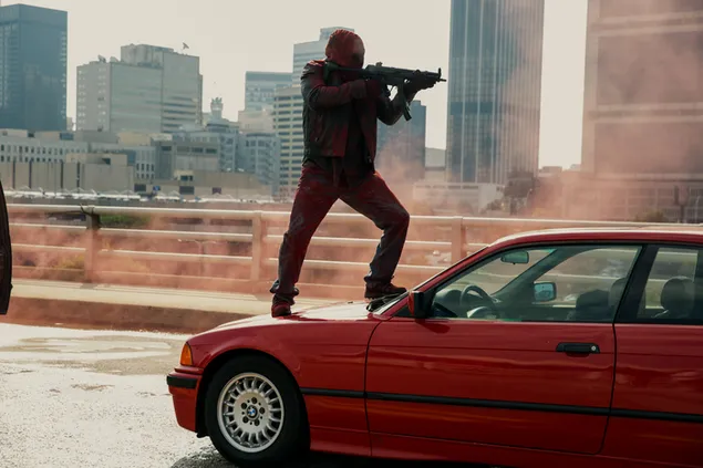 Páipéar balla Triple 9 Lámhaigh Thar an Charr4K