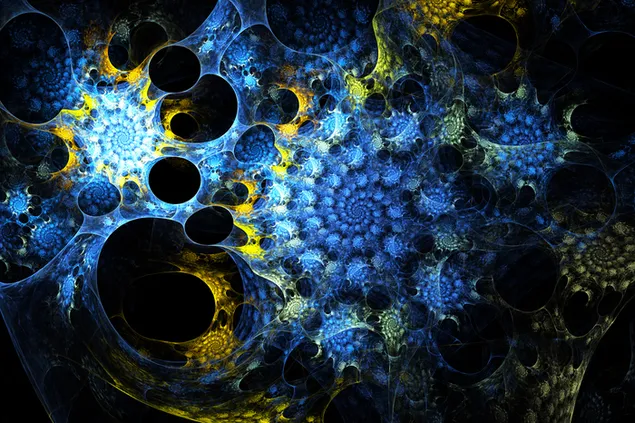 trippy fractal art tai xuong