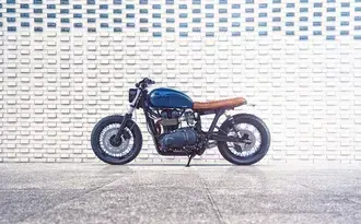 Tapeta Triumph Boneville T100 Branda Midnight Blue HD