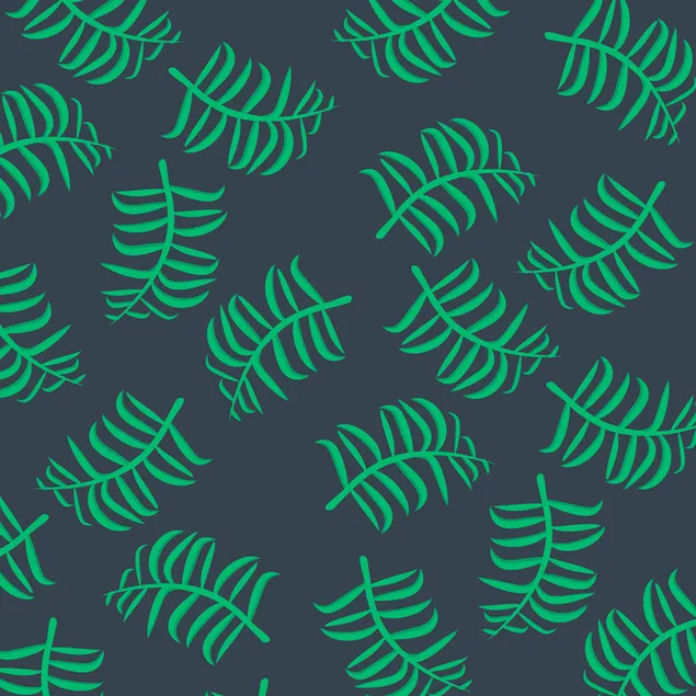 Tropical Mint Pattern