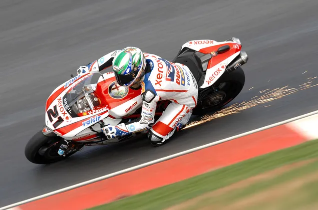 Troy Bayliss and Ducati 1098 F08