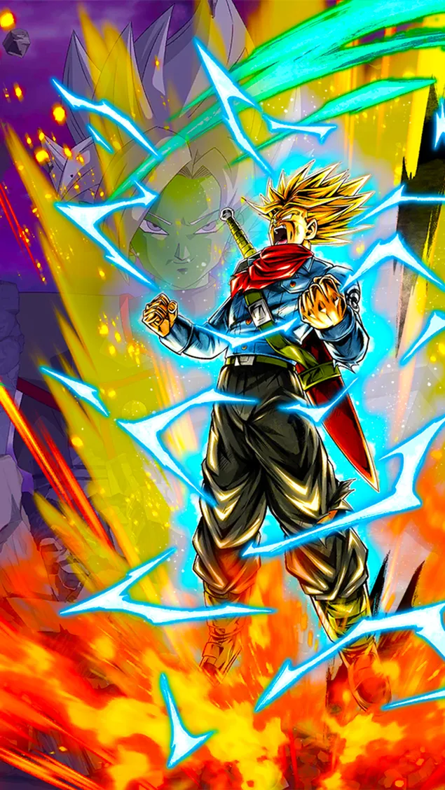 Trunks / Super Saiyan Rage Trunks [Dragon Ball Super] art from Dragon Ball Legends (Android/IPhone) download