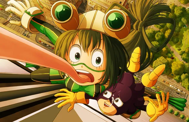tsuyu asui & minoru mineta eroflueden