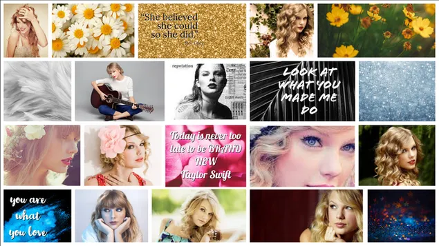 taylor swift song quotes wallpaper