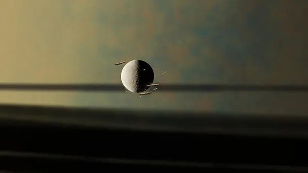 土星の衛星-レア