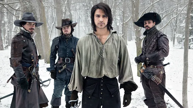 Rancangan TV - musketeers HD kertas dinding