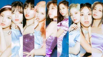 Шпалери Учасники Twice [K-Pop Band] у фотосесії MV «Feel Special». 8K