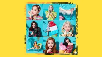 Шпалери Учасники Twice (K-Pop Band) у «Happy Happy» MV [The Album] Shoot 4K