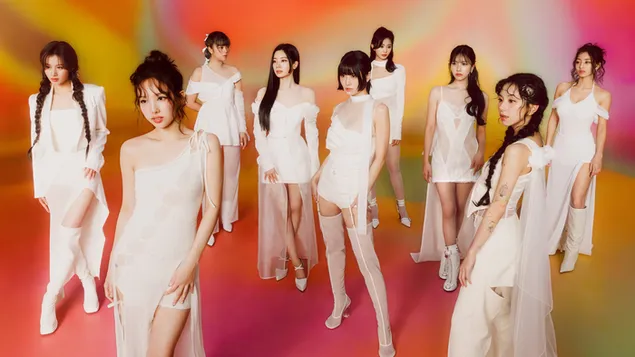 Sesión de fotos del álbum 'With You-th' de todas las integrantes de TWICE 4K fondo de pantalla