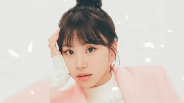 TWICE彩瑛《Formula of Love: OT3 (Pink Concept)》專輯拍攝 4K 壁紙