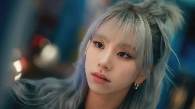 TWICE's Chaeyoung - Set Me Free MV Shoot 4K bakgrund