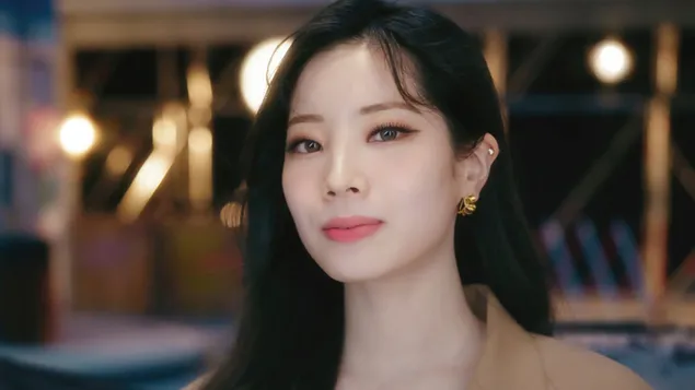 Dahyun iz TWICE | Osvobodi me snemanje MV 4K ozadje