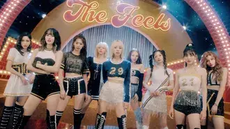 TWICE《The Feels》MV拍摄的华丽成员 4K 壁纸