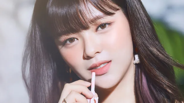 2021년 트와이스 정연 '무알콜' 뮤직비디오 촬영 현장 4K 배경화면