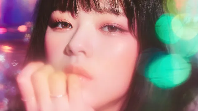 TWICE's Jeongyeon am 'Alkoholfräi' MV Shoot (2021) 4K Tapeten