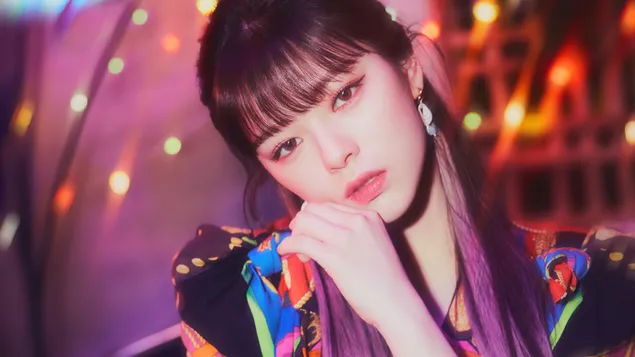 TWICE's Jeongyeon am 'Alkoholfräi' MV Shoot [2021] 4K Tapeten