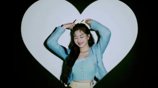 จีฮโย TWICE ถ่ายแบบในอัลบั้ม 'Formula of Love: OT3 (Full of Love Ver.)' 4K วอลเปเปอร์