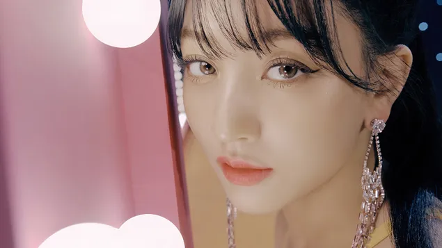 TWICE's Jihyo am 'The Feels' MV Shoot 4K Tapeten