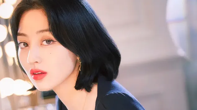 Jihyo של TWICE - צילום יום השנה ה-5 יפני 4K טפט