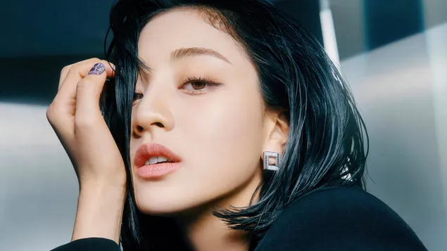 Jihyo של TWICE | שחרר אותי לצילומי MV (Ready to Be - אלבום). 4K טפט