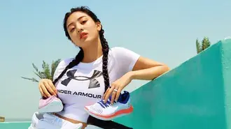 Tapeta Jihyo od TWICE | Under Armour Cosmopolitan Korea Shoot 4K