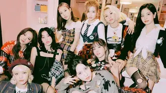 สมาชิกของ TWICE ในการถ่ายภาพ MV 'The Feels' 4K วอลเปเปอร์
