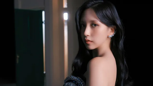 ה-Mina של TWICE ב-MiSaMo (Twice Sub-unit) צילום טריילר פתיחה 4K טפט