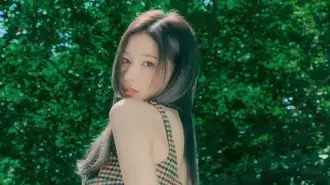 Sana de TWICE en la sesión de fotos del MV de 'Talk that Talk' 4K fondo de pantalla