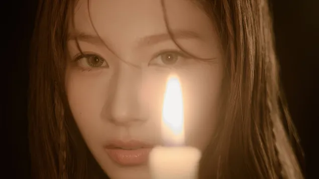 Sana z TWICE na sesji zdjęciowej do albumu „With You-th” 4K tapeta