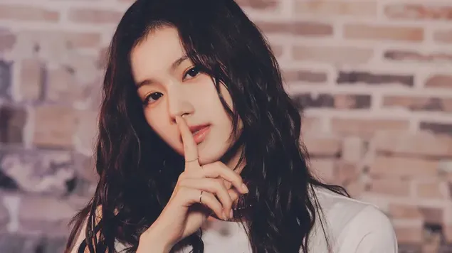 TWICE's Sana | Përshëndetjet e sezonit 2023 4K sfond