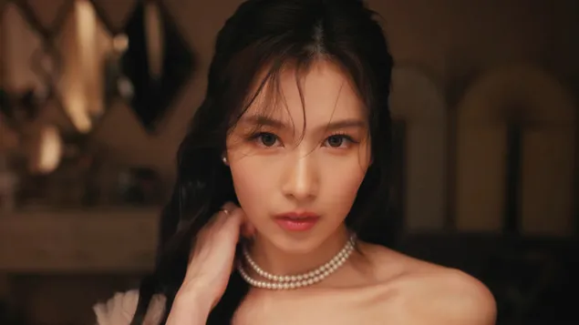 TWICE's Sana - Set Me Free MV Shoot 4K sfond