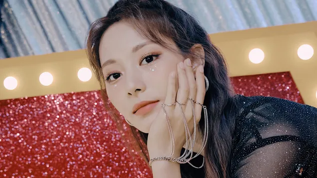 Tzuyu de TWICE en la sesión de fotos del MV de 'The Feels' 4K fondo de pantalla