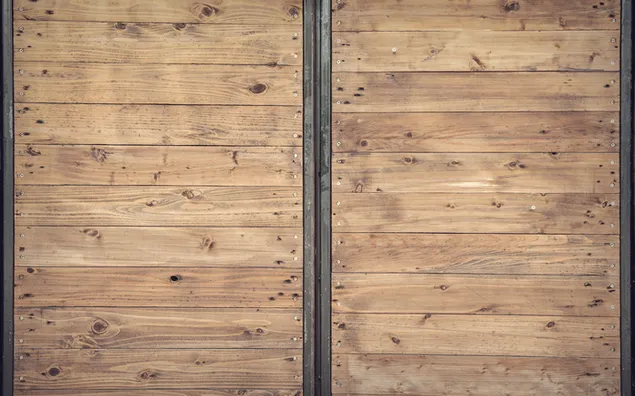 Dos marcos de madera marrón, madera dura, madera aserrada, madera blanda, fondo de madera descargar